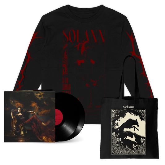 SUPERPACK PREMIUM DOUBLE VINYLE, TEXTILE AU CHOIX ET TOTE BAG