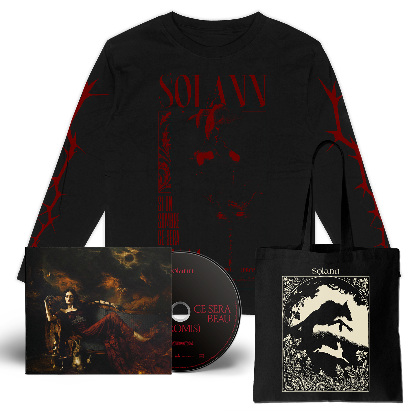 SUPERPACK PREMIUM CD, TEXTILE AU CHOIX, TOTE BAG