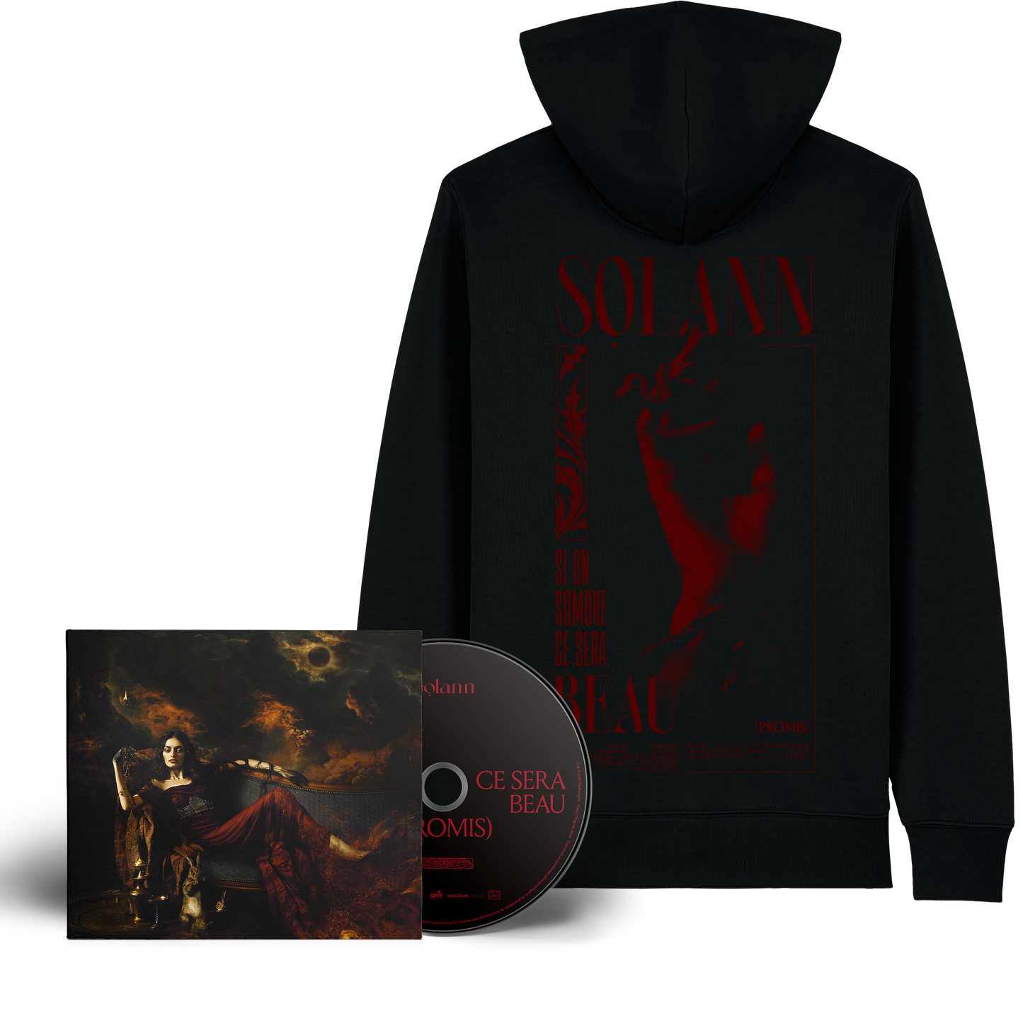 BUNDLE CD ET TEXTILE AU CHOIX