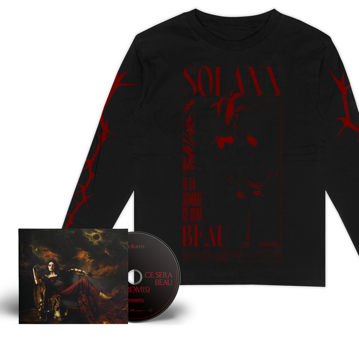 BUNDLE CD ET TEXTILE AU CHOIX