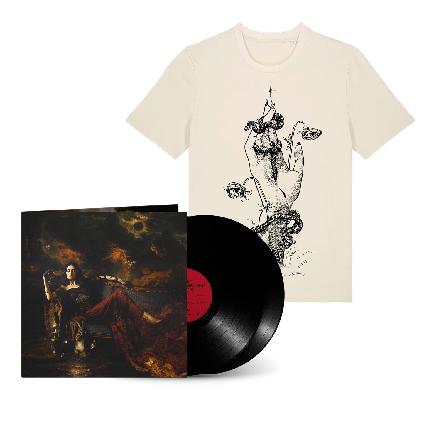 BUNDLE DOUBLE VINYLE ET TEXTILE AU CHOIX