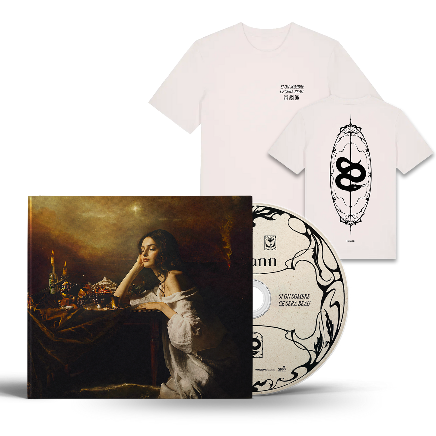Pack CD ou Vinyle + Tee-shirt