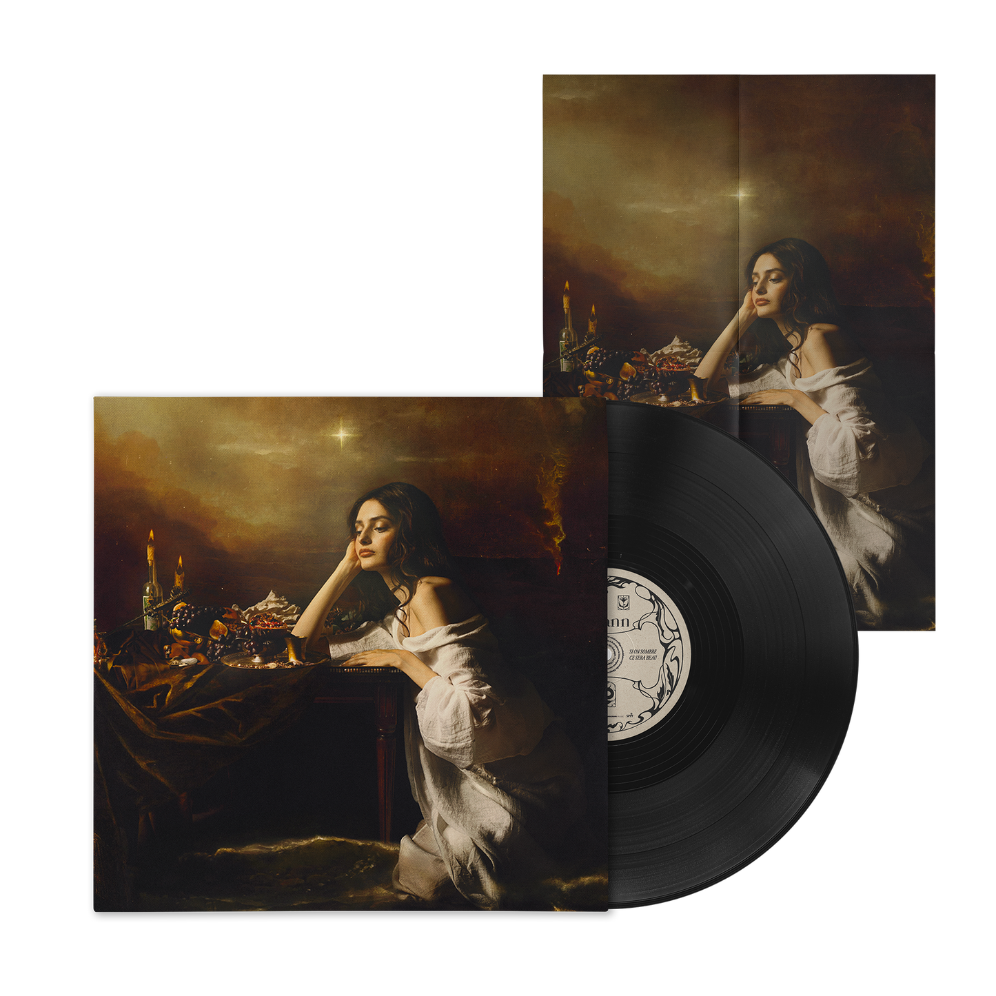 Vinyle + Poster 'Si on sombre ce sera beau'