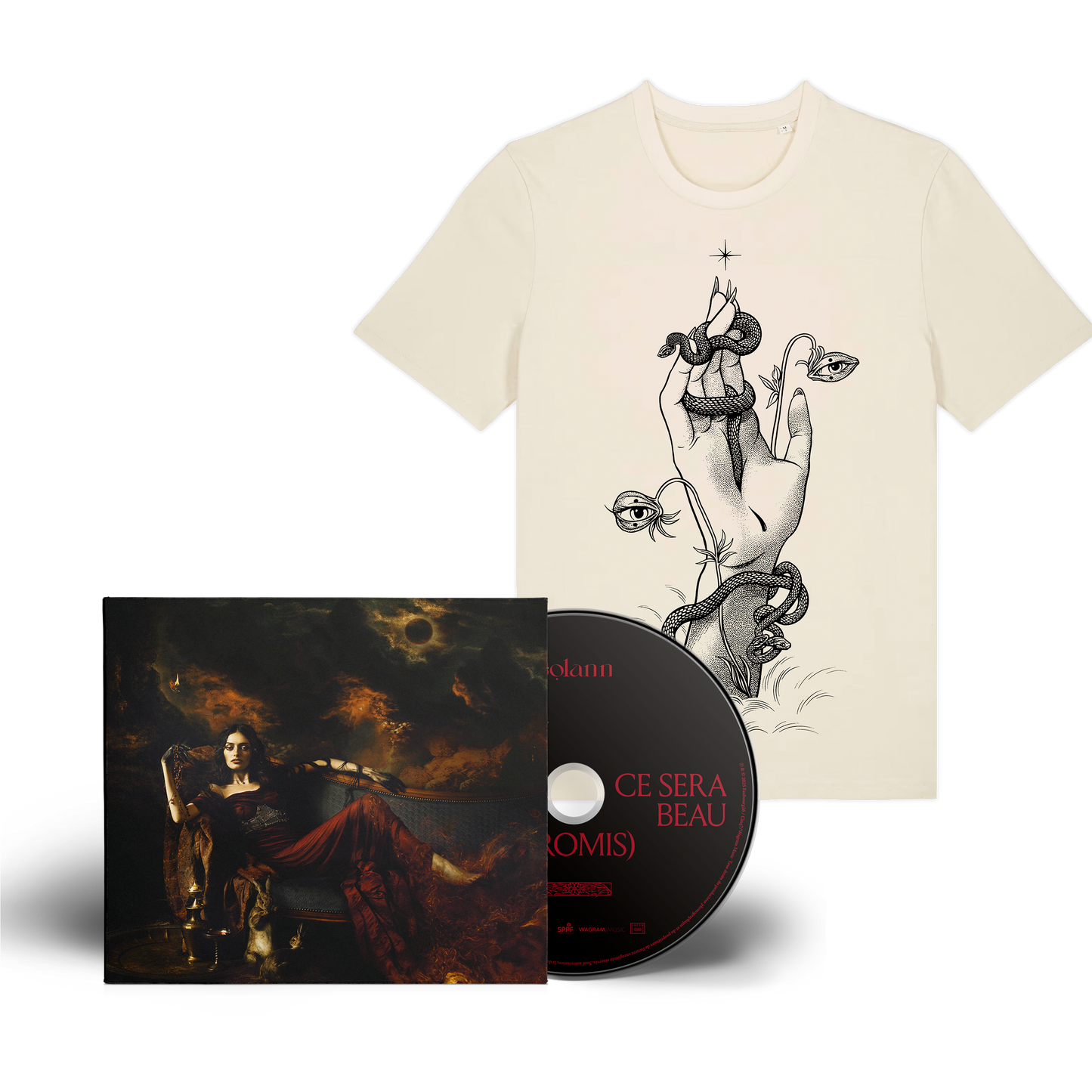 BUNDLE CD ET TEXTILE AU CHOIX