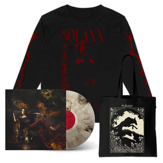 SUPERPACK PREMIUM VINYLE MARBLE, TEXTILE AU CHOIX ET TOTE BAG (limité à 500 ex)