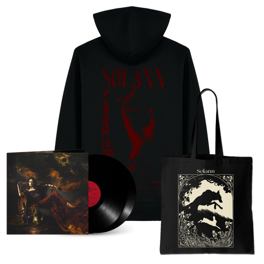 SUPERPACK PREMIUM DOUBLE VINYLE, TEXTILE AU CHOIX ET TOTE BAG