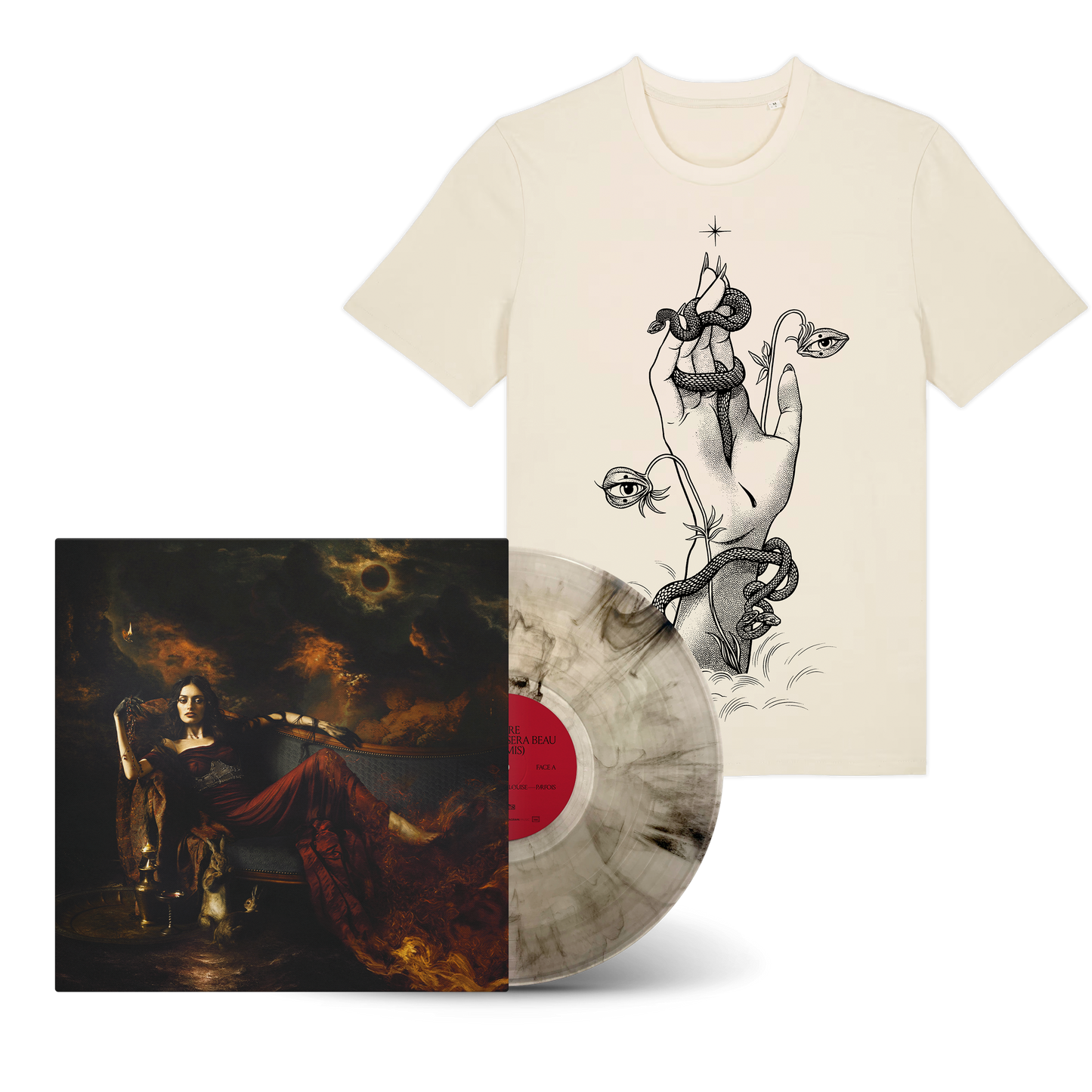 BUNDLE VINYLE MARBLE ET TEXTILE AU CHOIX (limité à 500 ex)