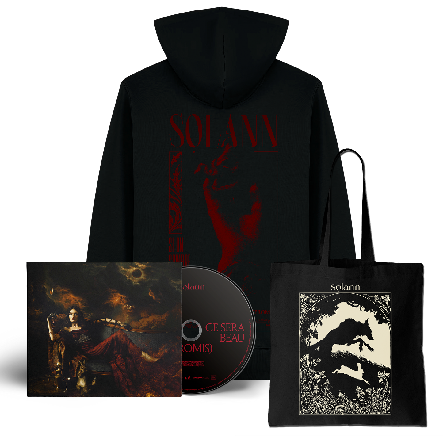 SUPERPACK PREMIUM CD, TEXTILE AU CHOIX, TOTE BAG